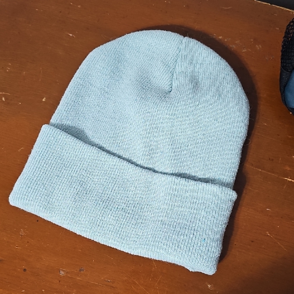 Cozy Blue Kids Beanie